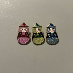 Disney Russian Doll Pin Set